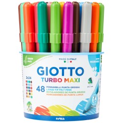 FEUTRE POINTE LARGE 5mm GROS BOUT  TURBO MAXI  GIOTTO