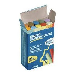 CRAIE ROBERCOLOR GIOTTO BOITE DE 10 PCS COULEUR  ORIGINALE