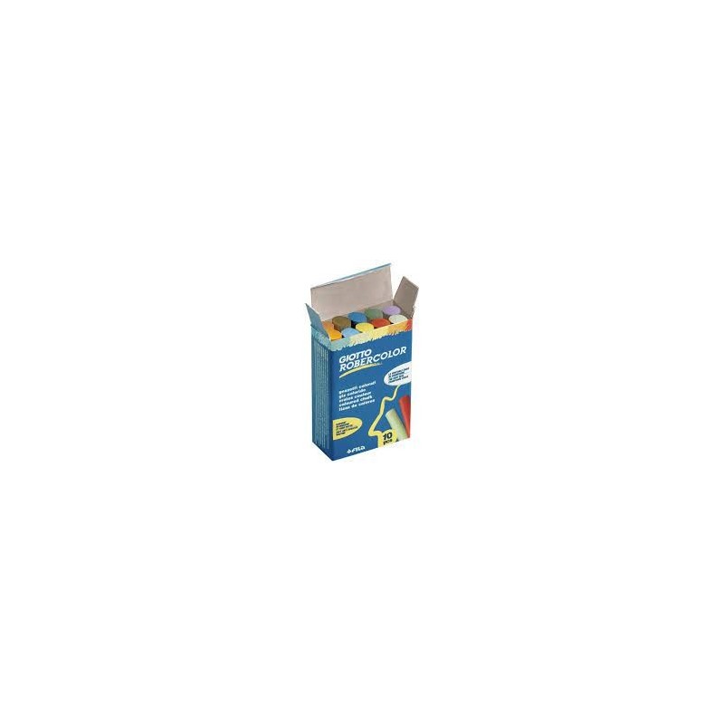 CRAIE ROBERCOLOR GIOTTO BOITE DE 10 PCS COULEUR  ORIGINALE