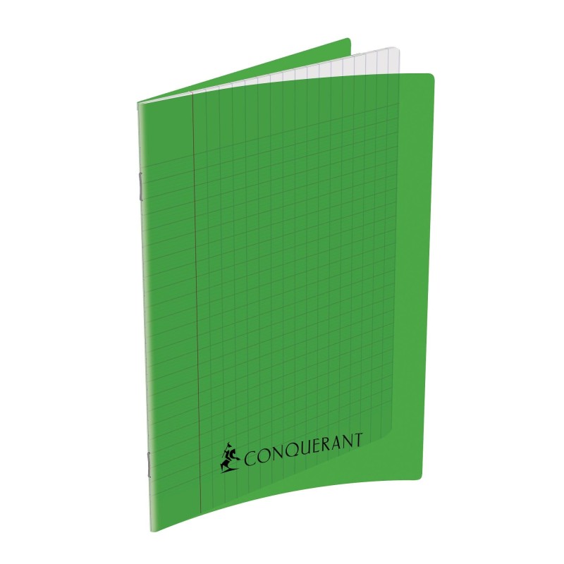 CAHIER 192 PAGES A5 17x22cm SEYES POLYPRO 70G VERT 105505  HAMELIN