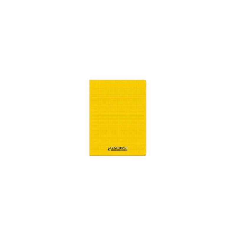 CAHIER 192 PAGES A4 21x29.7cm SEYES POLYPRO 70G JAUNE 105383  HAMELIN