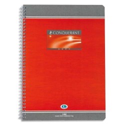 CAHIER 180 PAGES A4 SEYES AVEC SPIRALE 70G 100104456  ULMANN