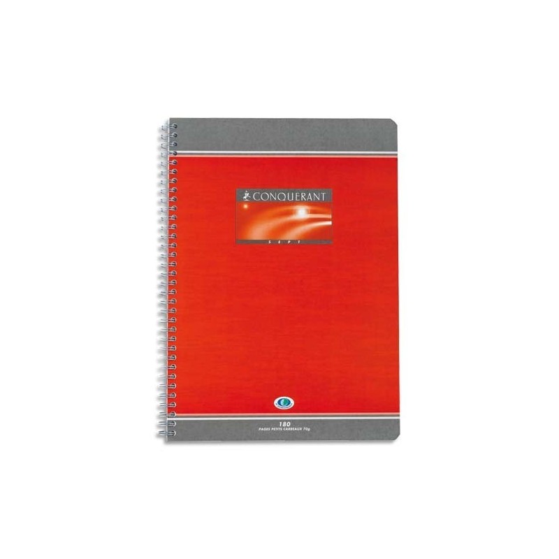 CAHIER 180 PAGES A4 SEYES AVEC SPIRALE 70G 100104456  ULMANN
