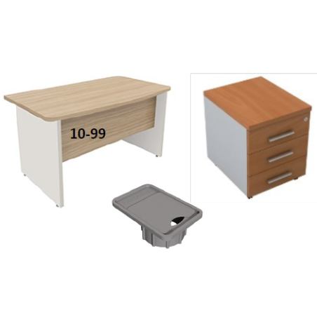 BUREAU ZETA 70X140 RE-80180 W82 L180 H73.5