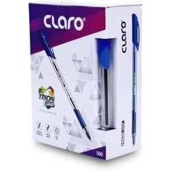 STYLO A BILLE CLARO 1.0mm TRION GRIP NOIR