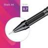 STYLO A BILLE CLARO 1.0mm BLACK JET NEO ROUGE