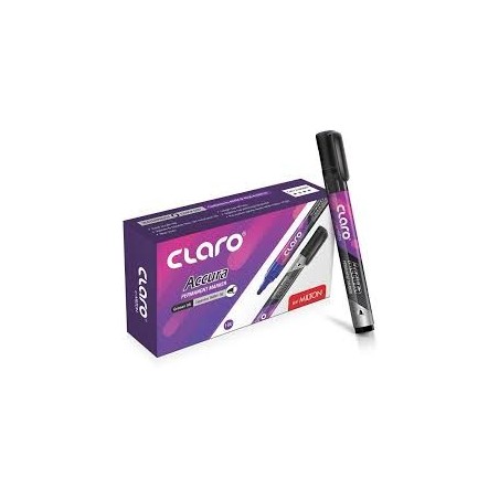 MARQUEUR CLARO PERMANENT ROUGE POINTE OGIVE