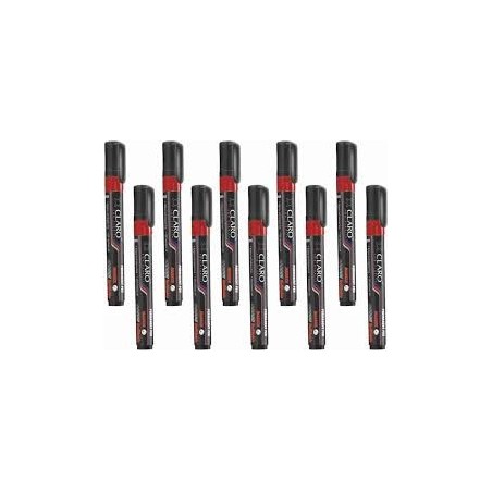 MARQUEUR CLARO PERMANENT NOIR POINTE OGIVE