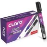 MARQUEUR CLARO PERMANENT NOIR POINTE OGIVE