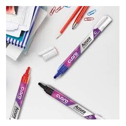 MARQUEUR CLARO NOIR TABLEAU BLANC POINTE OGIVE