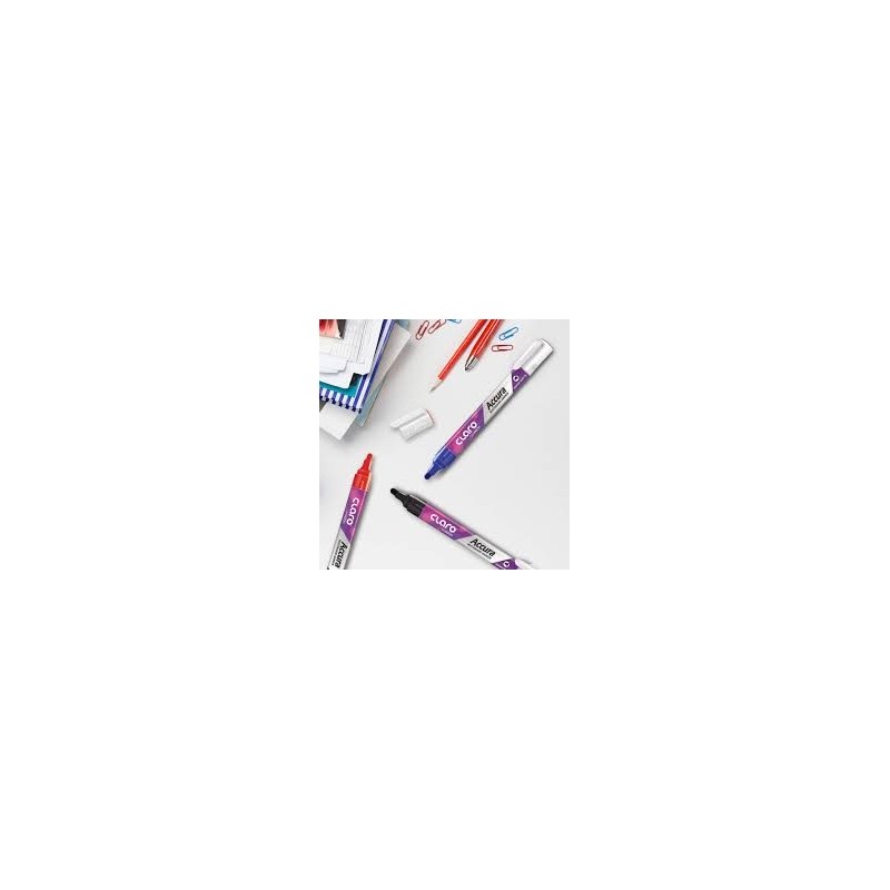 MARQUEUR CLARO NOIR TABLEAU BLANC POINTE OGIVE