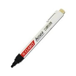 MARQUEUR CLARO NOIR TABLEAU BLANC POINTE OGIVE