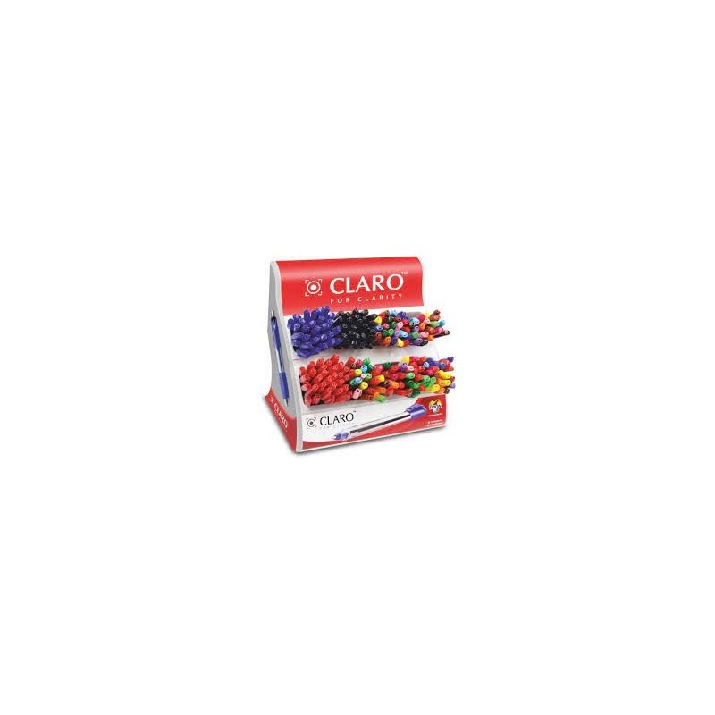STYLO A BILLE COULEUR ASSORTIE CLARO 1.0mm
