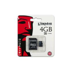 CARTE MEMOIRE  4GB KINGSTON