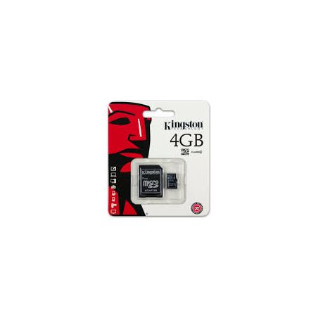 CARTE MEMOIRE  4GB KINGSTON