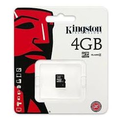 CARTE MEMOIRE  4GB KINGSTON
