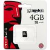 CARTE MEMOIRE  4GB KINGSTON