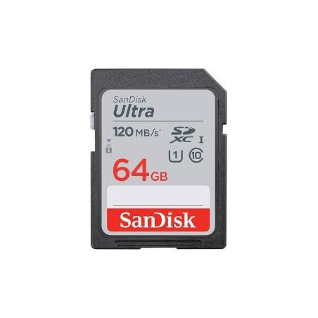 CARTE MEMOIRE 64GB SANDISK 120MB/S