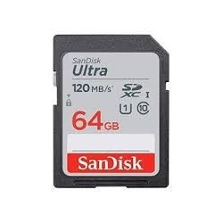 CARTE MEMOIRE 64GB SANDISK 120MB/S