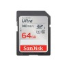 CARTE MEMOIRE 64GB SANDISK 140MB/S