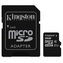 CARTE MEMOIRE 8GB KINGSTON
