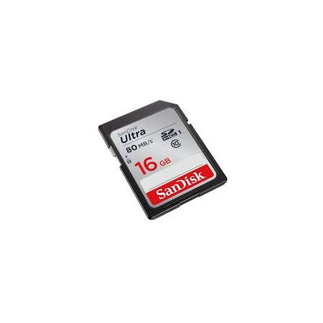 CARTE MEMOIRE 16GB SD SANDISK