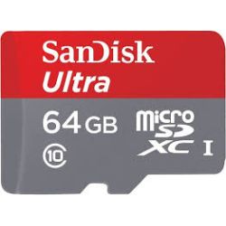 CARTE SD 64GB SANDISK/ 80MB