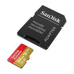 CARTE SD 64GB SANDISK/ 80MB