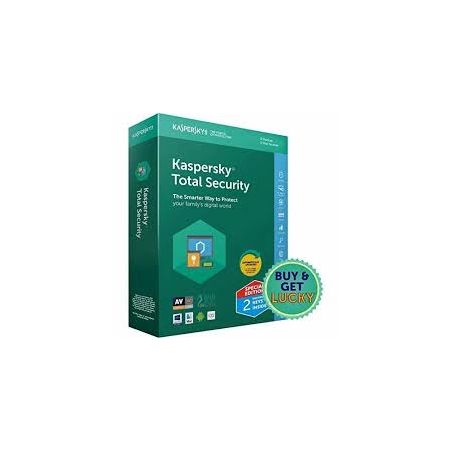 ANTIVIRUS KASPERSKY TOTAL SECURITY 2PCS