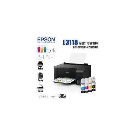 IMPRIMANTE EPSON L3118 MULTIFONCTION/103BCMY